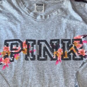 Vintage VS PINK sequin top size xs